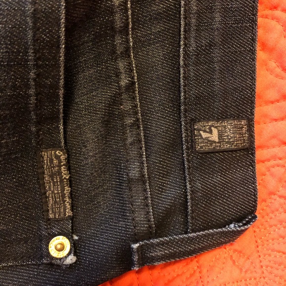 7 for all mankind indigo bootcut jeans - Picture 5 of 7